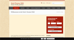 Desktop Screenshot of pension-wild.at