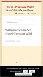 Mobile Screenshot of pension-wild.at